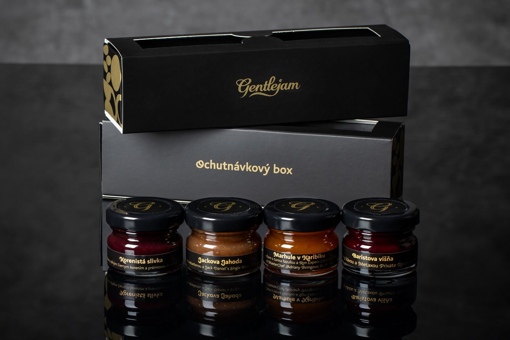 Sample box 2 - mini Gentlejam (4 pcs)