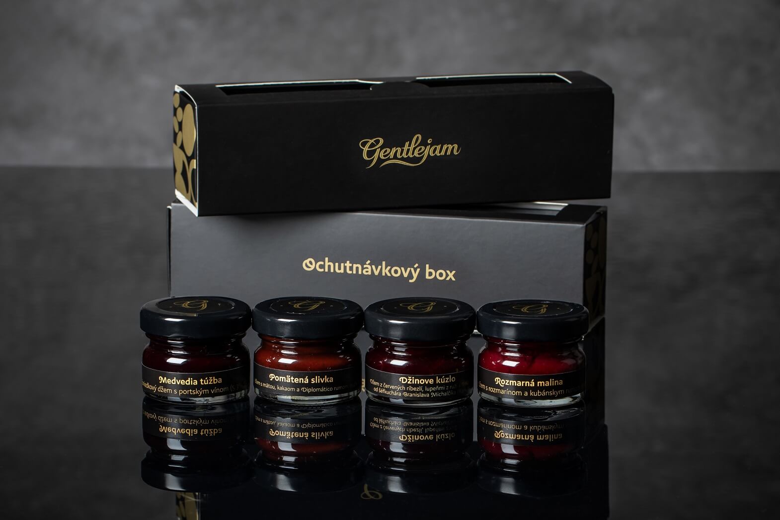 Sample box 1 - mini Gentlejam (4 pcs)